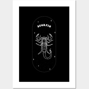 Scorpio Zodiac Sign - Astrological sign Posters and Art